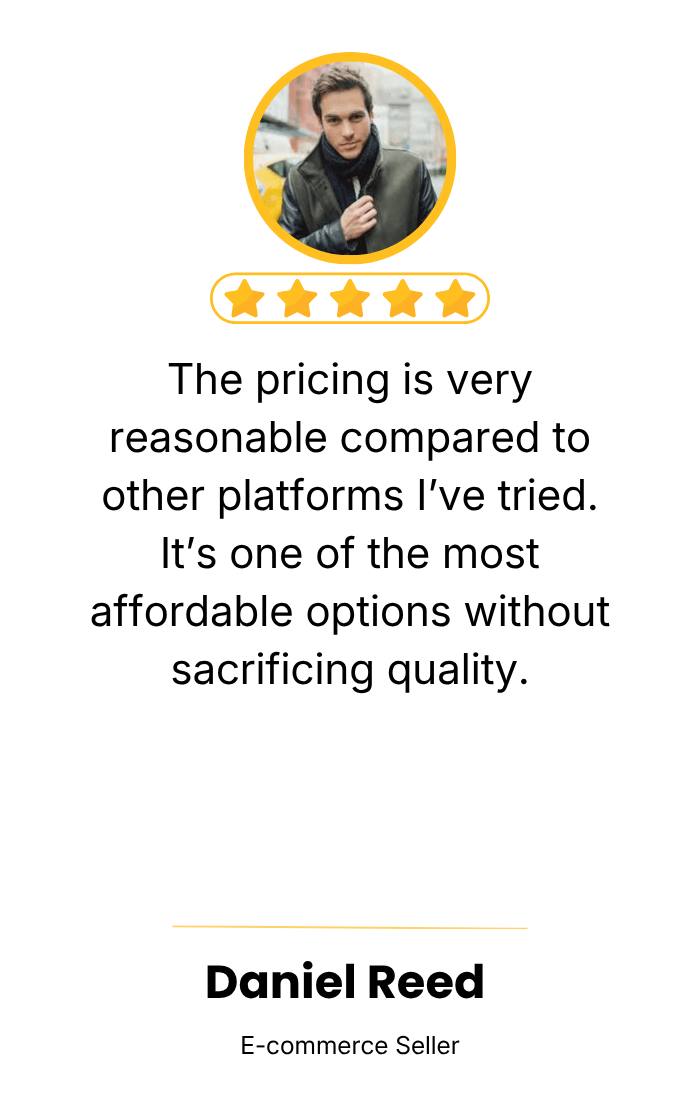Daniel Reed review: Affordable SMM services without sacrificing quality.